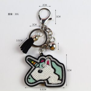 Custom Acrylic Keychain Wholesale with MOQ 100 custom logo and retail packaging options