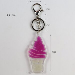 Custom Acrylic Keychain Wholesale with MOQ 100 custom logo and retail packaging options