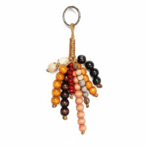 Custom Beaded Bag Charm Wholesale with MOQ 100 custom logo and retail packaging options