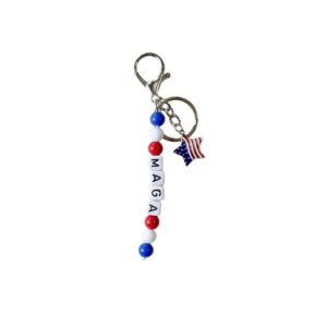Custom Beaded Keychain Wholesale with MOQ 100 custom logo and retail packaging options