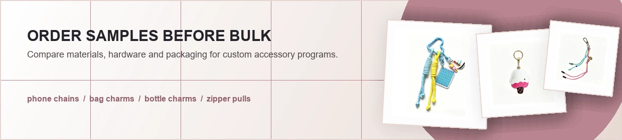 Sample development room for custom accessory production