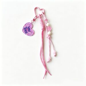 Custom Mixed Material Bag Charm Wholesale with MOQ 100 custom logo and retail packaging options