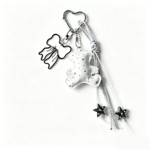 Custom Mixed Material Bag Charm Wholesale with MOQ 100 custom logo and retail packaging options