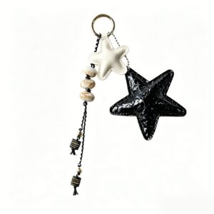 Custom Mixed Material Bag Charm Wholesale with MOQ 100 custom logo and retail packaging options