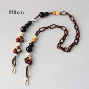 Custom Phone Necklace Strap Wholesale with MOQ 100 custom logo and retail packaging options
