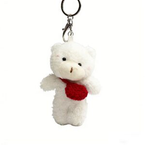 Custom Plush Keychain Wholesale with MOQ 100 custom logo and retail packaging options