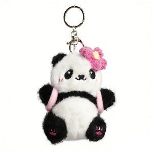 Custom Plush Keychain Wholesale with MOQ 100 custom logo and retail packaging options