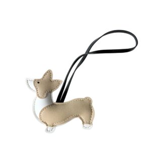 Custom PU Leather Bag Charm Wholesale with MOQ 100 custom logo and retail packaging options