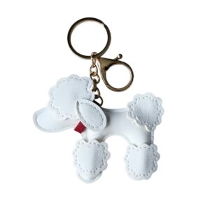 Custom PU Leather Bag Charm Wholesale with MOQ 100 custom logo and retail packaging options