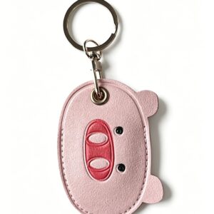 Custom PU Leather Keychain Wholesale with MOQ 100 custom logo and retail packaging options