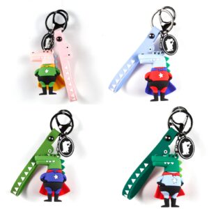 Custom PVC Keychain Wholesale with MOQ 100 custom logo and retail packaging options