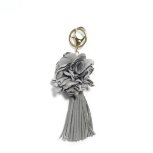 Custom Tassel Keychain Wholesale with MOQ 100 custom logo and retail packaging options