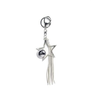 Custom Tassel Keychain Wholesale with MOQ 100 custom logo and retail packaging options