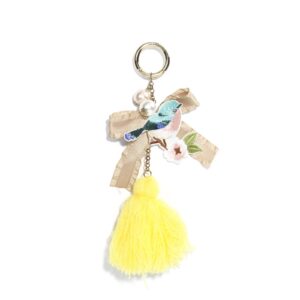 Custom Tassel Keychain Wholesale with MOQ 100 custom logo and retail packaging options