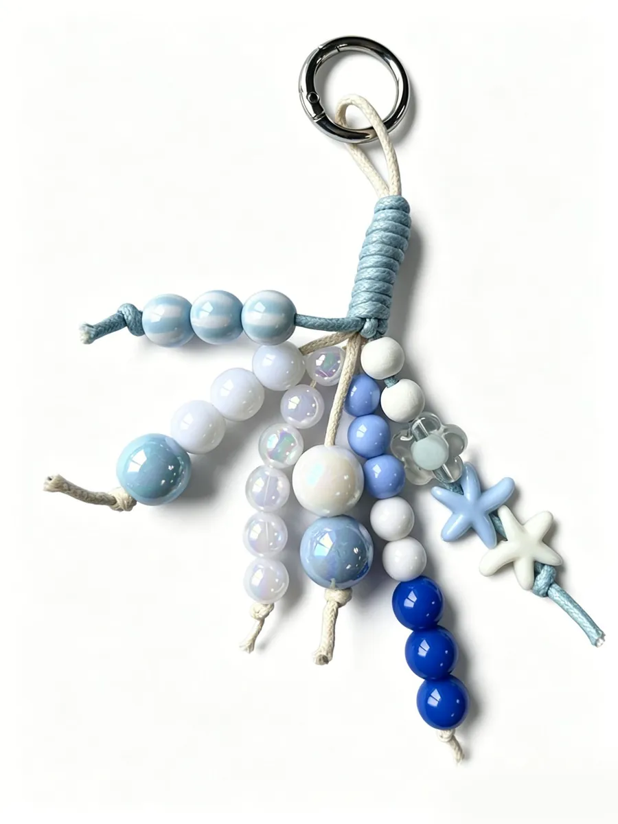 custom beaded bag charms wholesale hero image for B2B custom accessory production