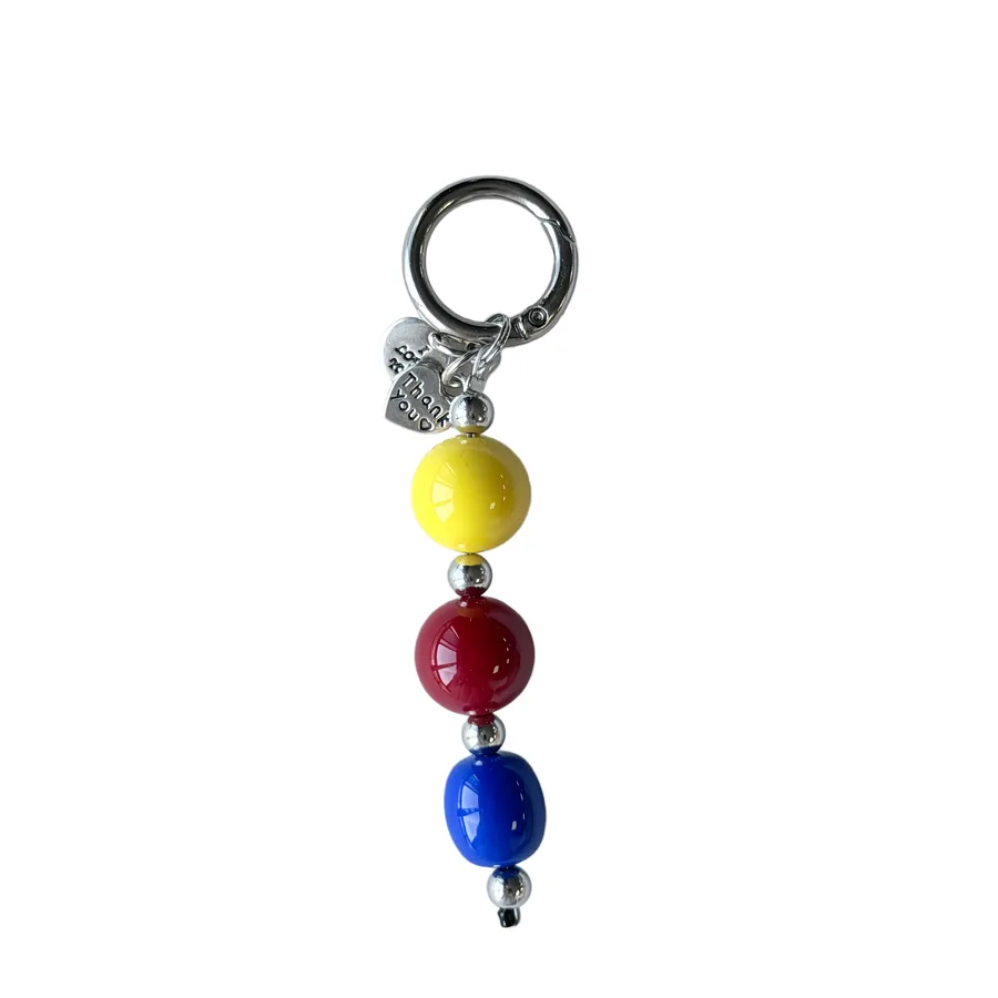 Double Clasp Charm for Custom Beaded Phone Charms