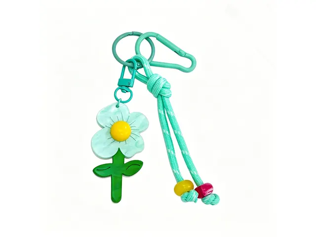 Acrylic bag charms wholesale with custom clear and shaker charm options