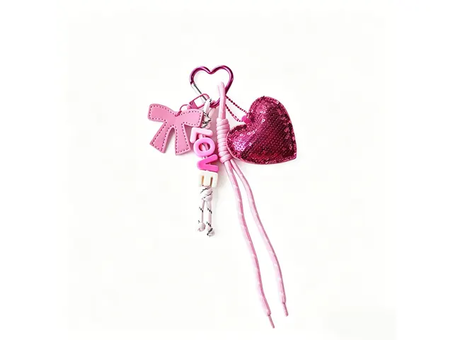 Custom bag charms wholesale with mixed materials for private label buyers