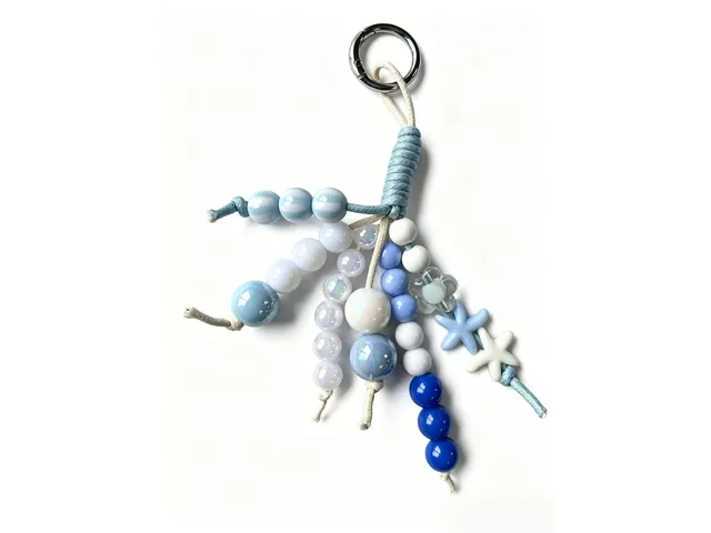 Beaded bag charms wholesale for handbag purse and backpack accessories