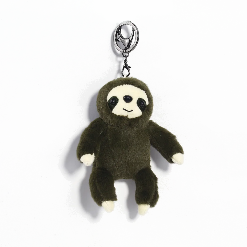 Custom plush panda doll keychain for soft keychain and bag charm collections.