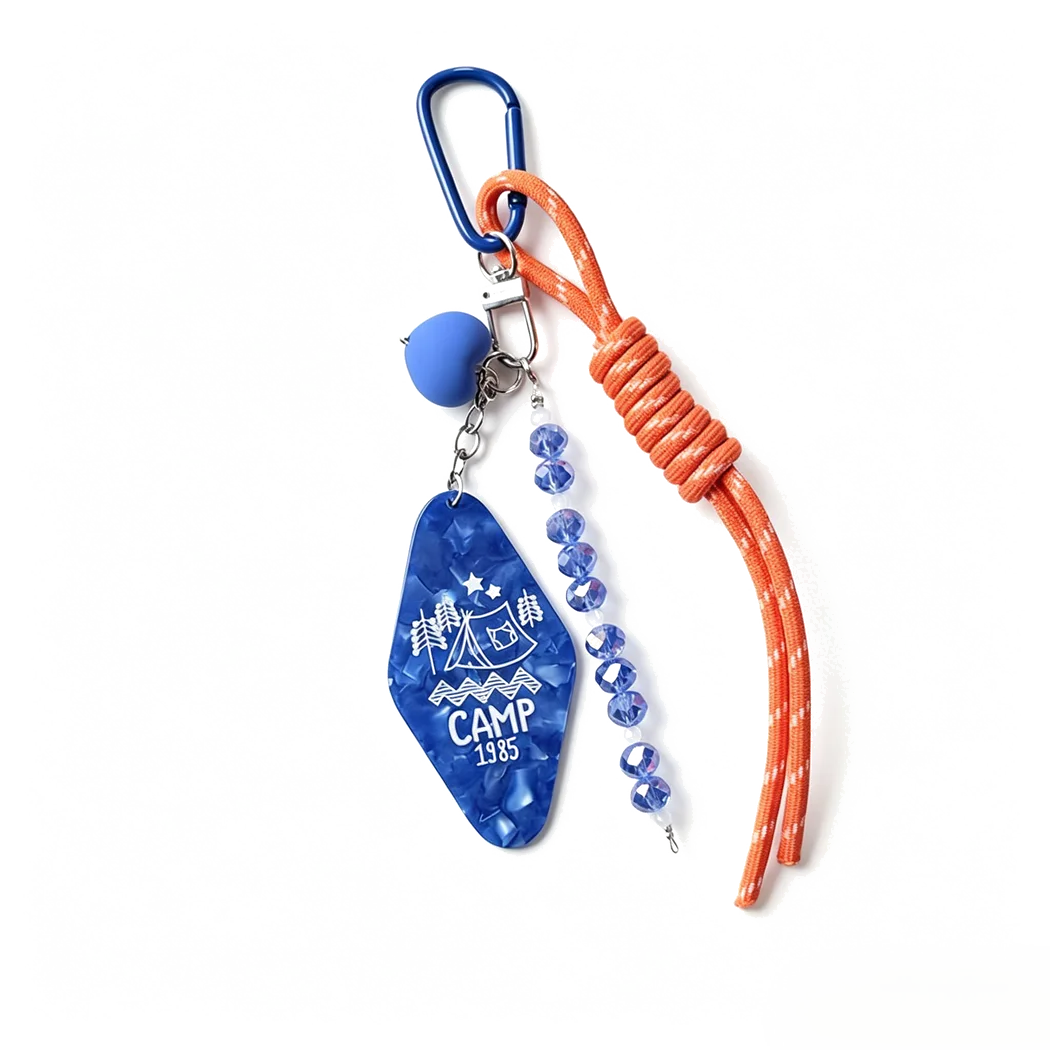Custom tumbler and bottle charm for drinkware brands