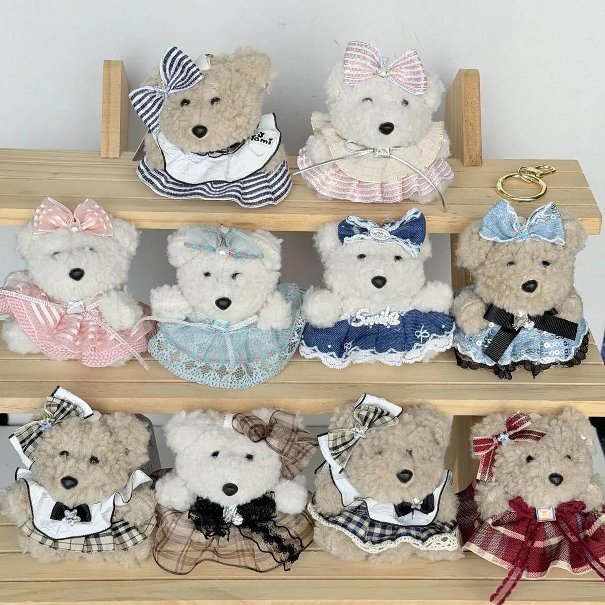 custom plush bag charms manufacturer product image for wholesale custom accessory buyers