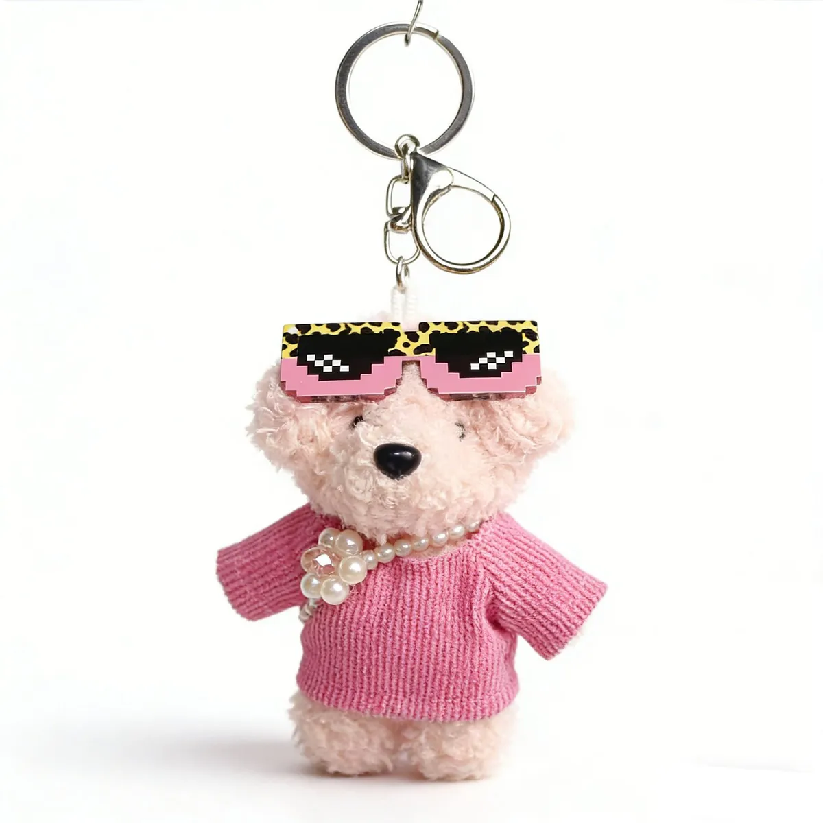 custom plush keychains manufacturer hero image for B2B custom accessory production