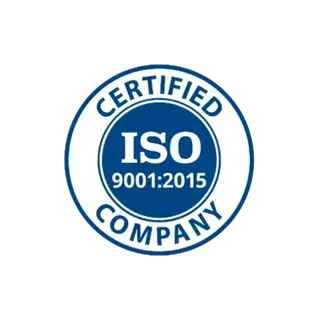 ISO quality certification logo for custom accessory production